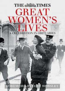 The Times Great Women's Lives Read online