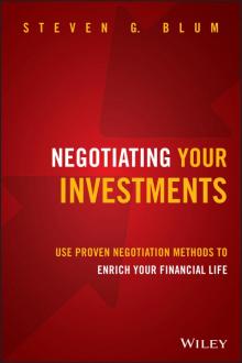 Negotiating Your Investments Read online