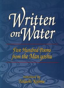 Written on Water Read online