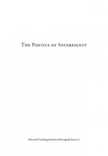 The Poetics of Sovereignty Read online