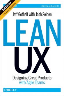 Lean UX Read online