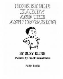 Horrible Harry and the Ant Invasion Read online
