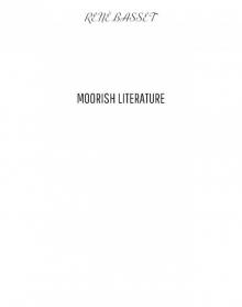 Moorish Literature Read online