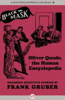 Oliver Quade, the Human Encyclopedia Read online