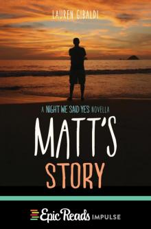 Matt's Story Read online