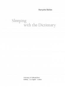 Sleeping with the Dictionary Read online