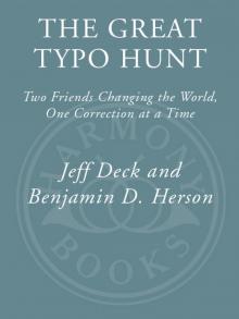 The Great Typo Hunt Read online