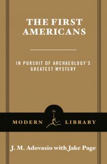 The First Americans Read online