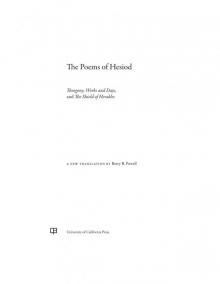 The Poems of Hesiod Read online