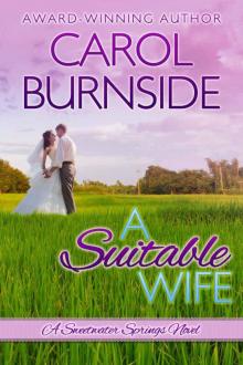 A Suitable Wife: A Sweetwater Springs Novel Read online