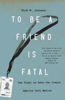 To Be a Friend Is Fatal Read online