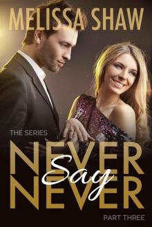 Never Say Never, Part Three (Second Chance Romance, Book 3) Read online